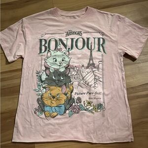 Pink Disney Aristocats T-Shirt